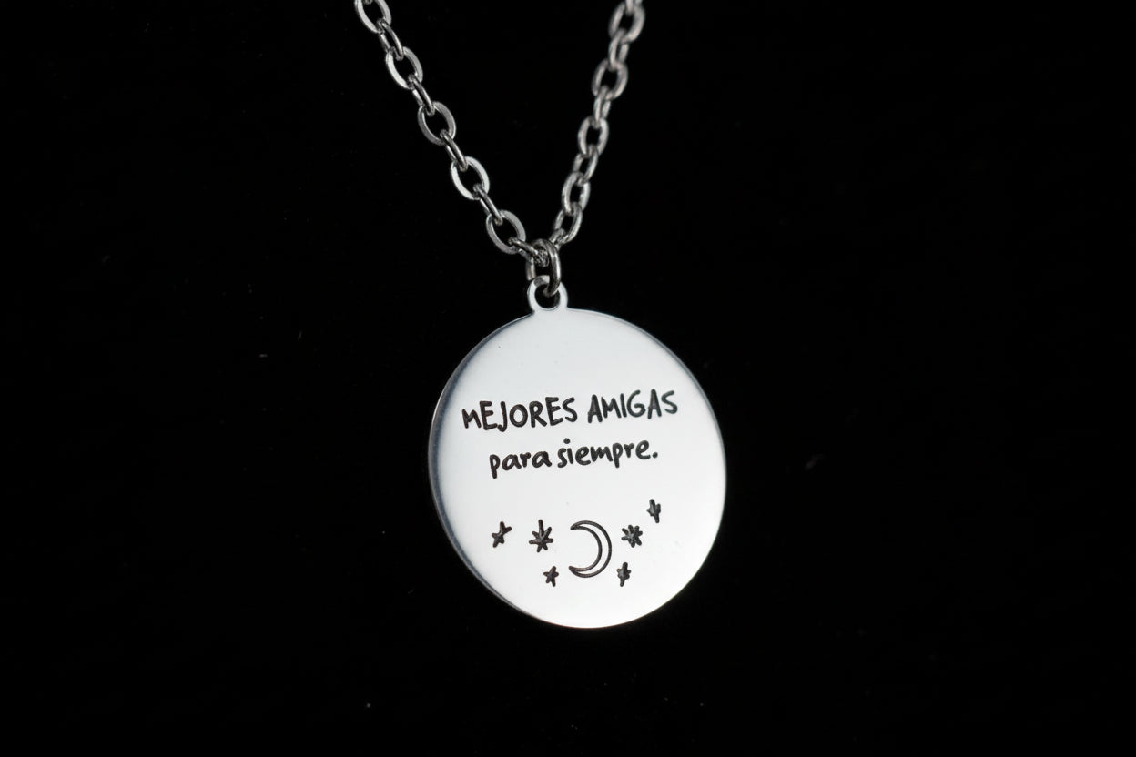 Collar Mejores Amigas Eterno – Un Lazo Para Siempre