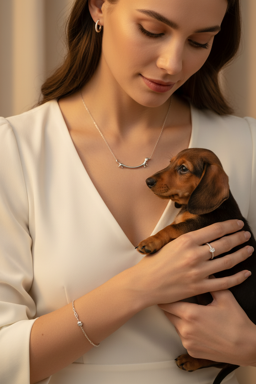 Collar Dachshund Love