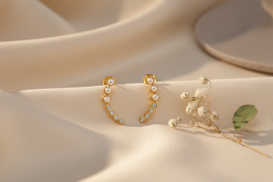 Pendientes Estela de Perlas