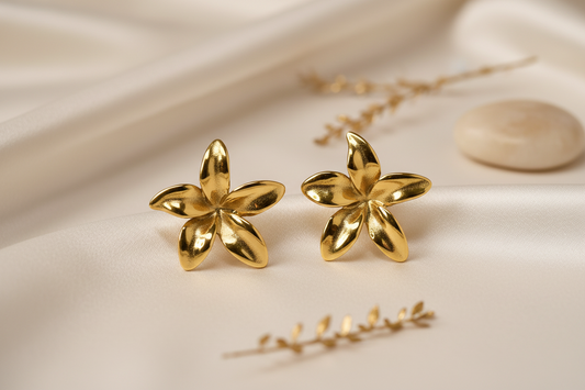 Pendientes Flor de Jade