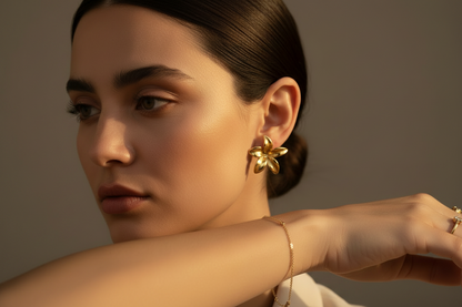 Pendientes Flor de Jade