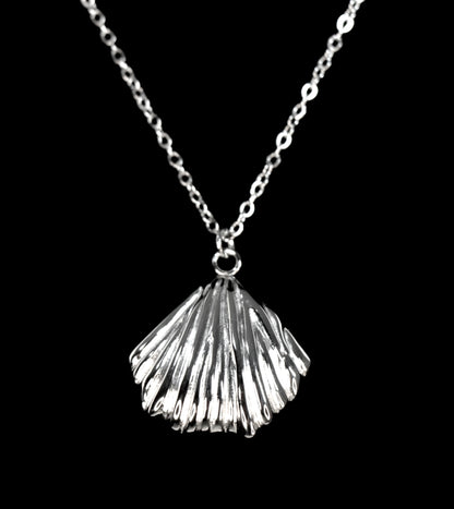Collar Concha Dorada - Plata