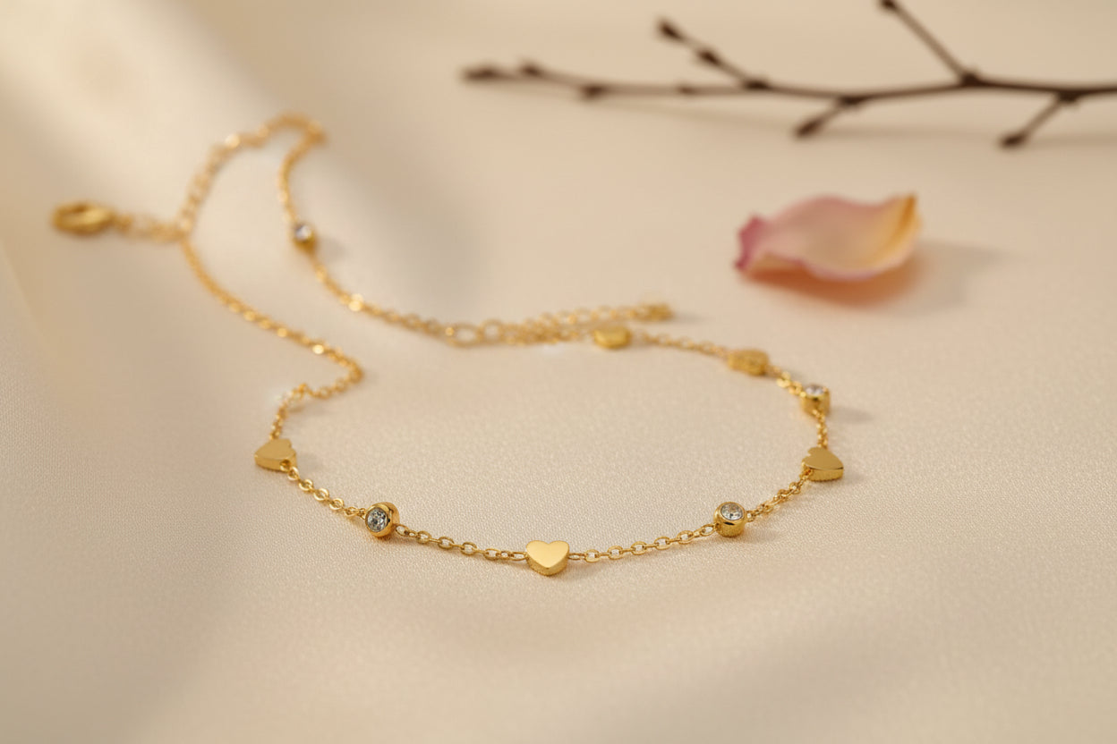 PULSERA CORAZÓN DESTELLO