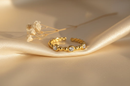 ANILLO GEMA CIRCULAR