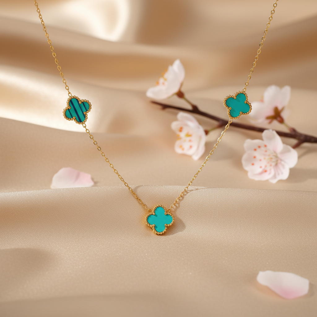 Collares Treboles de la suerte