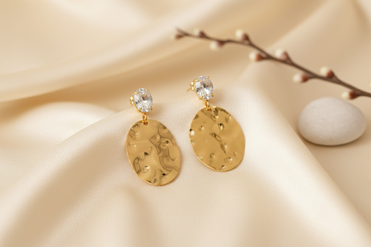 Pendientes Medallón Helio
