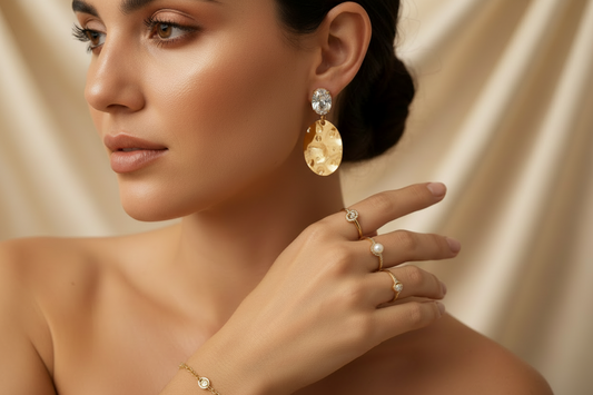 Pendientes Medallón Helio