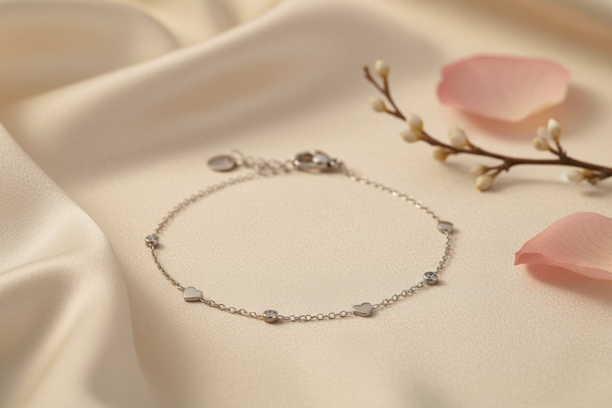 PULSERA CORAZÓN DESTELLO