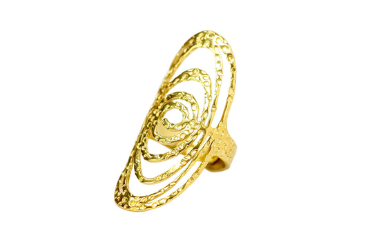 ANILLO ESPIRAL MOTEADO