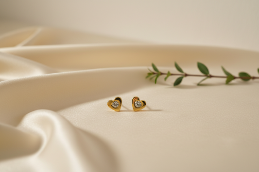 Pendientes Corazón Destello