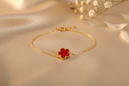 PULSERA FLORAL RUBÍ