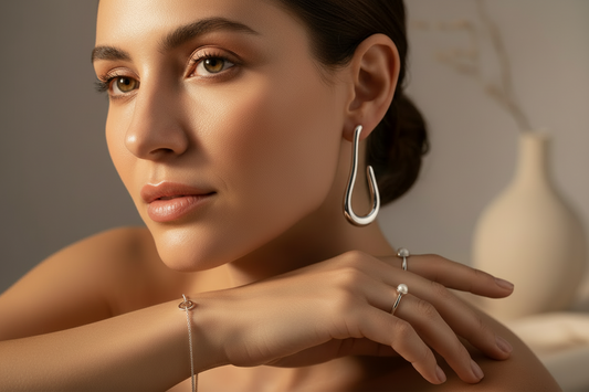 Pendientes Gota Mercurio
