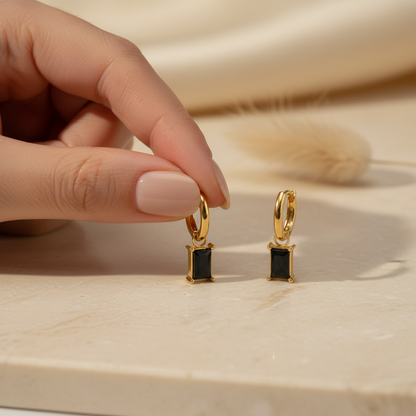 Pendientes Onix Nocturno